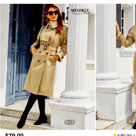 Jackets & Blazers - Trench Coat